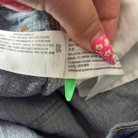 Abercrombie & Fitch The Ankle Straight Ultra High Rise Jeans - Picture 4 of 4